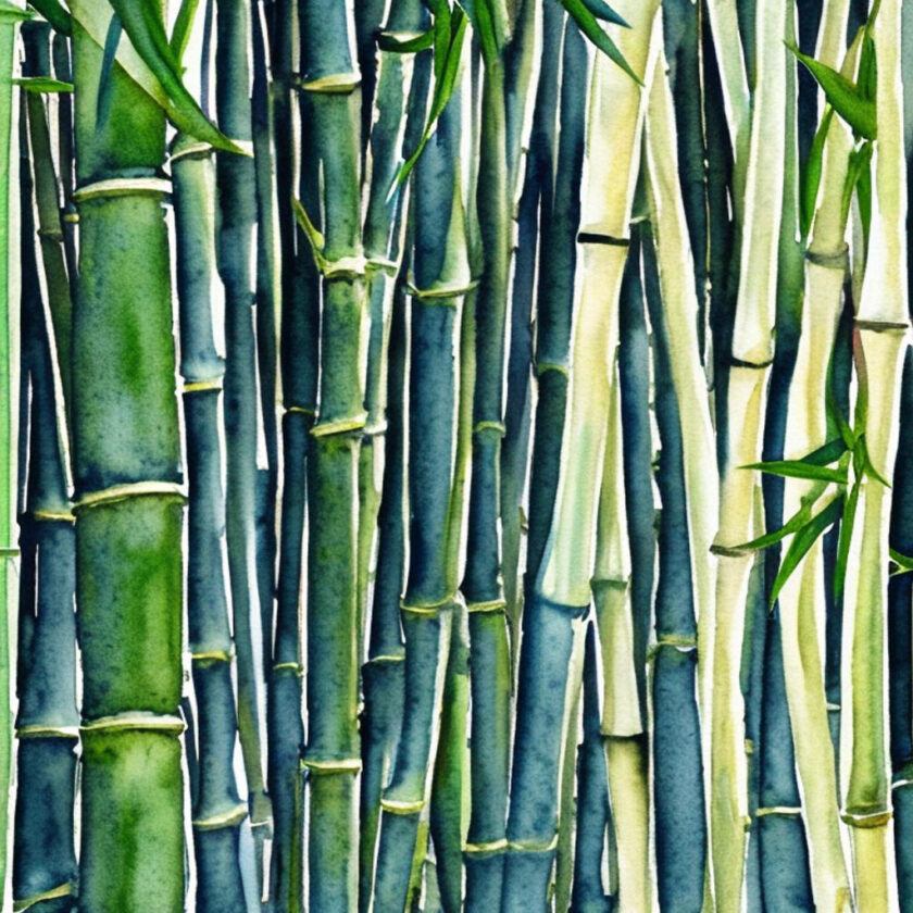Bamboo Poem in the style of Confusius