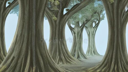 Sacred trees in Europe from Greece, England, Ireland, Azerbaijan