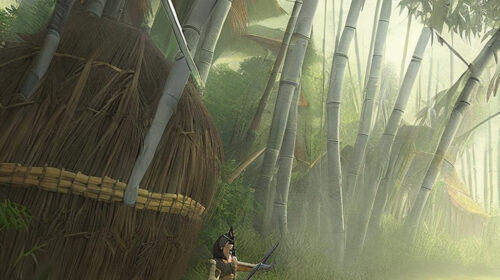 Do not fight the bamboo, it fights back