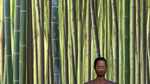A meditation on the bamboo reflecting his properties and use