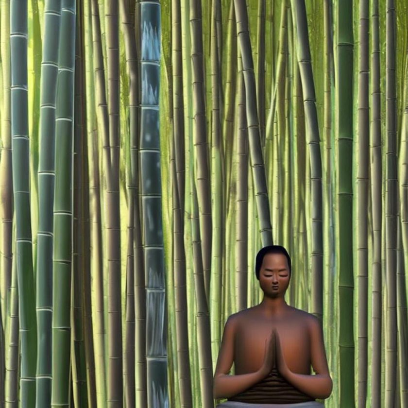 A meditation on the bamboo reflecting his properties and use