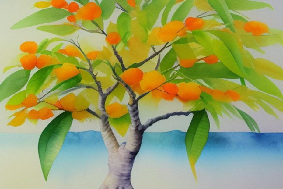 A poem for the mango tree in the style of Rumi