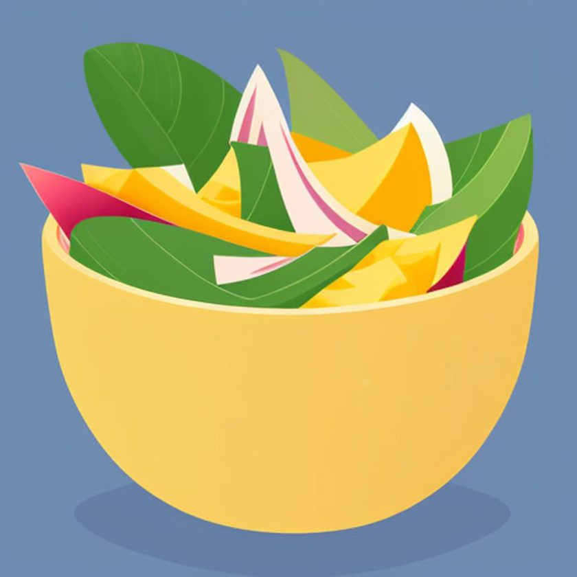 Mango salad recipe